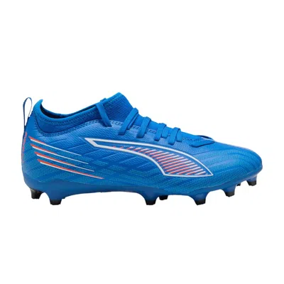 Pre-owned Puma Ultra Match 6 Fg Ag Big Kid 'untamed Pack' | Blue | Kid's Size 13