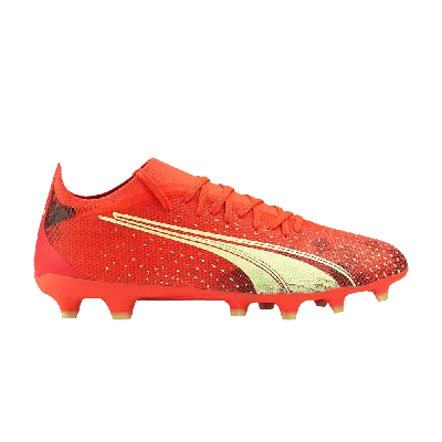 Pre-owned Puma Ultra Match Fg Ag 'fearless Pack' In Red
