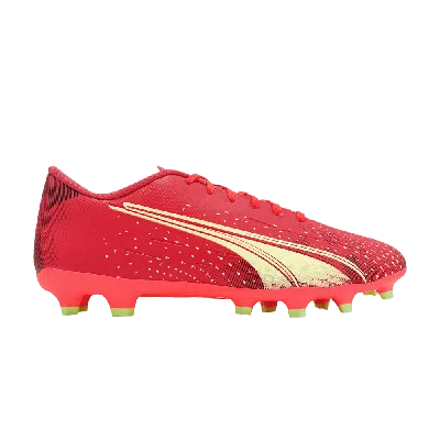 Pre-owned Puma Ultra Play Fg Ag 'fearless Pack' In Orange
