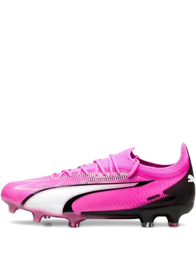 Puma Ultra Ultimate Fg Cleats "pink White Black" Sneakers