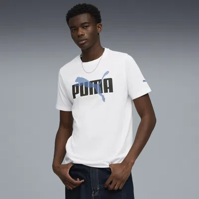 Puma Uma Intersect T-shirt Men In White