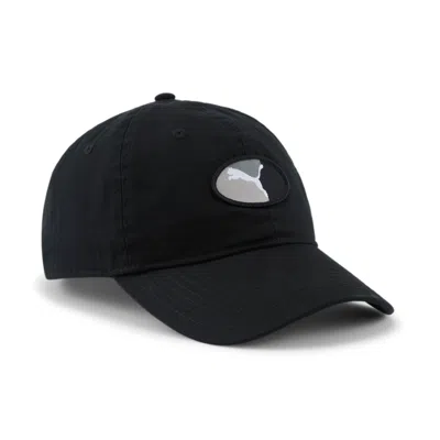 Puma Unisex Adjustable Cap In Black