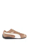 Puma Speedcat Archive Brown Sneakers With Side Logo In Suede Unisex In Brown