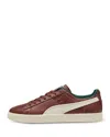 Puma Unisex Clyde Palais Artisan Sneakers In Brown