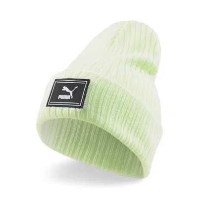 Puma Unisex Cuff Trend Beanie In Green