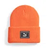Puma Mini Cat Watchman Beanie Hat In Red