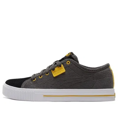 Puma Unisex Ever Cord Sneakers Black/gray/yellow