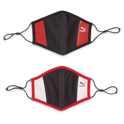 Puma Unisex Face Mask (set Of 2) In Multi