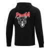 Puma Unisex Logo Printing Round-neck Sweatshirt Black