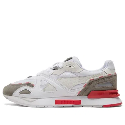 Puma Unisex Mirage Mox Running Shoes Grey/red In White