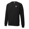 Puma Unisex Printing Round-neck Sweatshirt Black