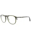Puma Unisex Pu0078o 49mm Optical Frames In Green