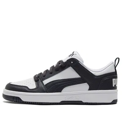 Puma Unisex Rebound Sneakers White/blue In Black