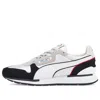 Puma Unisex Space Lab Sneakers Grey/black/red In White