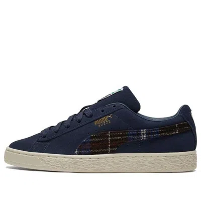 Puma Unisex Suede Classic Flannel Sneakers Blue