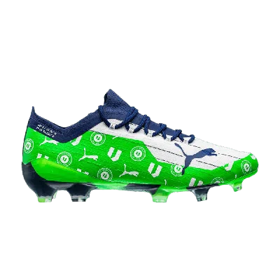 Pre-owned Puma Unisport X Ultra 1.1 Fg Ag 'green White'