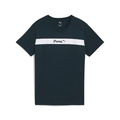 Puma Upfront Line Women's T-shirt In Green