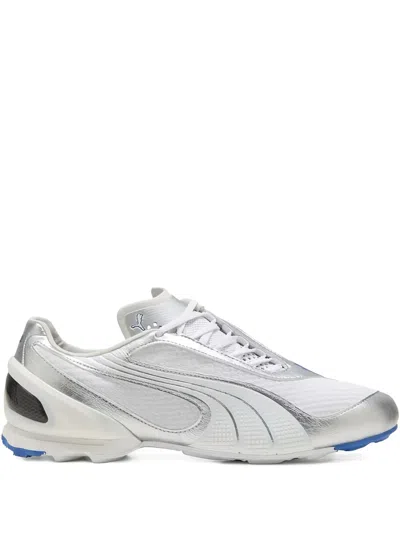 Puma V-s1 Leather Sneakers In White