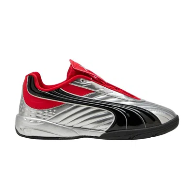 Pre-owned Puma V-s2 Goalgetter Gs 'silver Red' | Kid's Size 4
