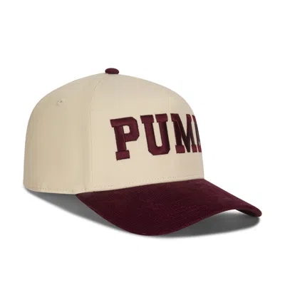 Puma Varsity Adjustable Cap In Red