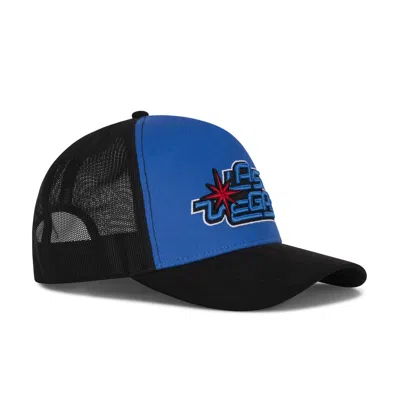 Puma Vegas Trucker Hat In Blue