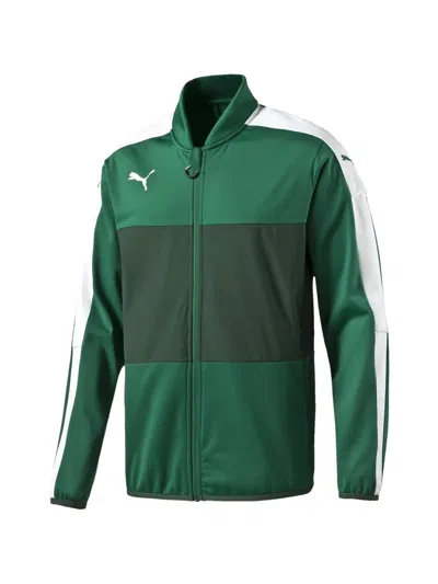 Puma Veloce Stadium Zip-up Jacket In Green