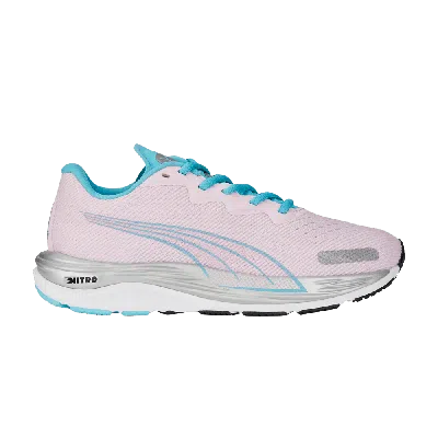Pre-owned Puma Velocity Nitro 2 Big Kid 'pearl Pink'