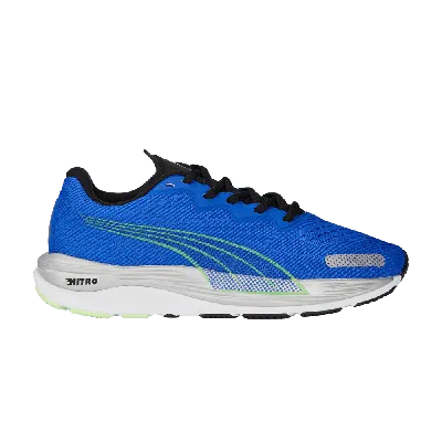 Pre-owned Puma Velocity Nitro 2 Big Kid 'royal Sapphire' In Blue