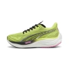 Puma Velocity Nitro™ 3 Psychedelic Rush Women's Running Shoes In Lime Pow- Black-poison Pink