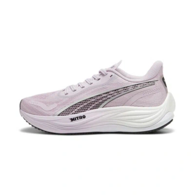 Puma Velocity Nitro™ 3 Radiant Run Women's Running Shoes In Grape Mist- Black