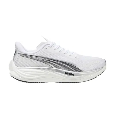 Pre-owned Puma Velocity Nitro 3 'white Silver'