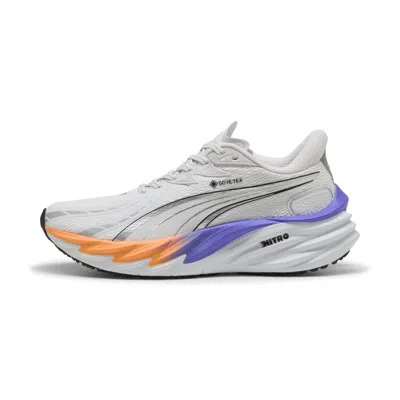 Puma Velocity Nitro™ 4 Gore-tex® Women's Waterproof Road Running Shoes In Gray