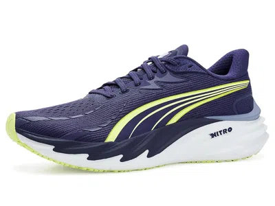 Puma Velocity Nitro 4 Running Shoes In Purple