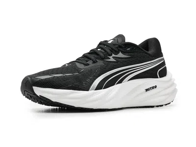 Puma Velocity Nitro 4 Running Shoes In Black