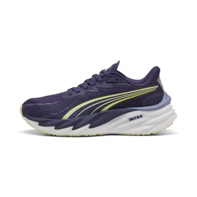 Puma Velocity Nitro 4 Running Shoes In Purple
