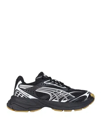Puma Velophasis Technisch Woman Sneakers Black Size 4.5 Textile Fibers