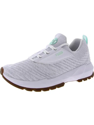 Puma Venus Emboss Knit Womens Cushioned Footbed Running & Training Shoes In Purple