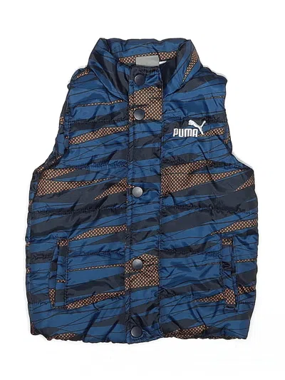 Pre-owned Puma Kids' Vest In Blue