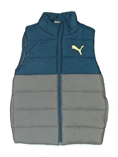 Pre-owned Puma Kids' Vest In Blue
