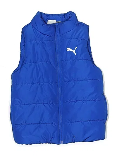 Pre-owned Puma Kids' Vest In Blue