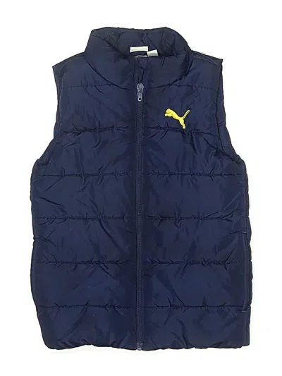 Pre-owned Puma Kids' Vest In Blue