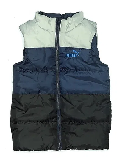 Pre-owned Puma Kids' Vest In Blue