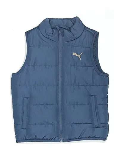 Pre-owned Puma Kids' Vest In Blue
