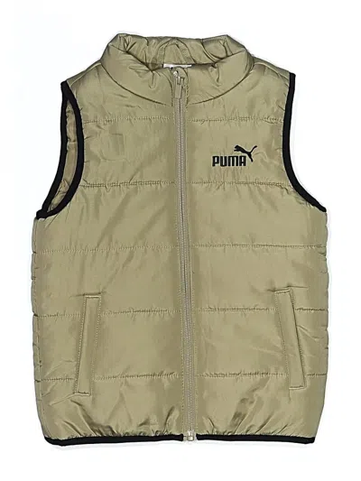 Pre-owned Puma Kids' Vest In Gold