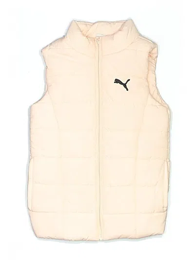 Pre-owned Puma Kids' Vest In Ivory