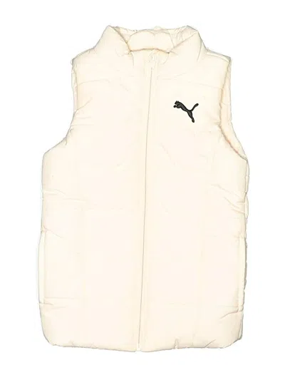 Pre-owned Puma Kids' Vest In Ivory