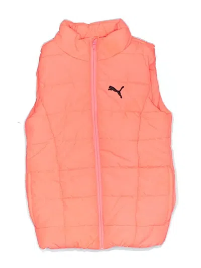 Pre-owned Puma Kids' Vest In Orange