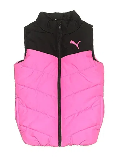 Pre-owned Puma Kids' Vest In Pink