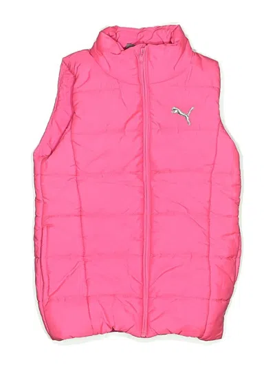 Pre-owned Puma Kids' Vest In Pink