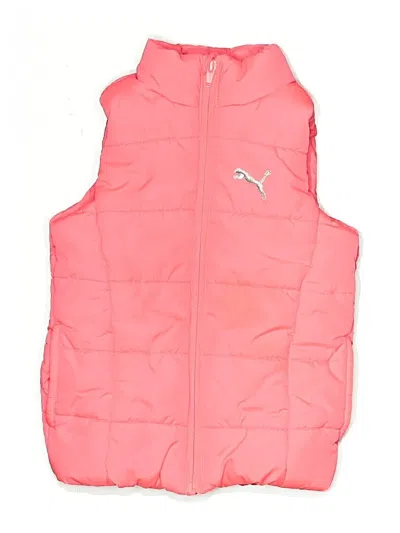 Pre-owned Puma Kids' Vest In Pink